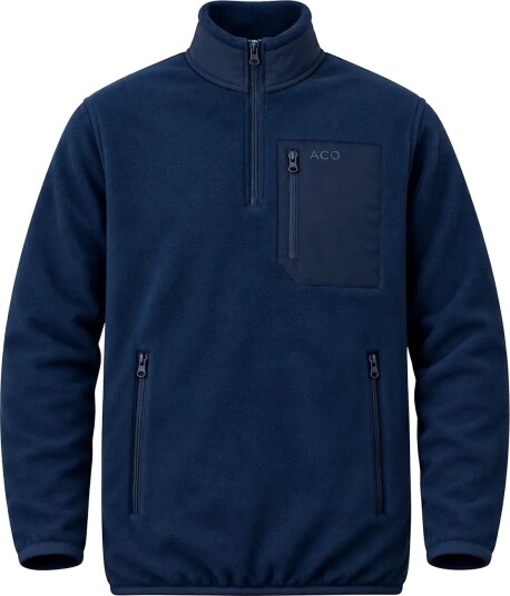 A QUESTION OF David Micro Fleece Halfway Zip M