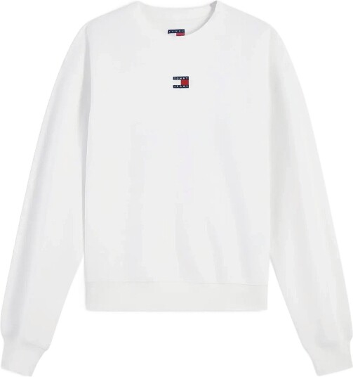 Tommy Jeans Tjw Bxy Badge Crew Cream S