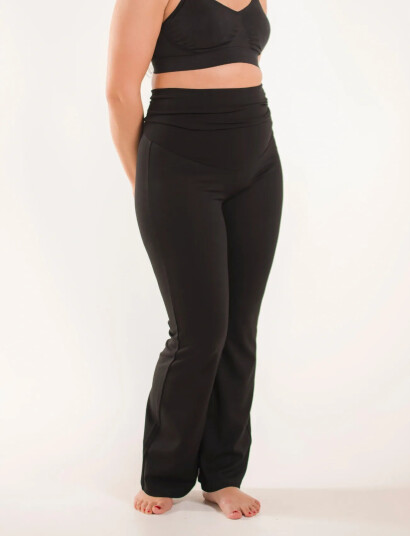 Boob Oono Flared Pants - Black - XS