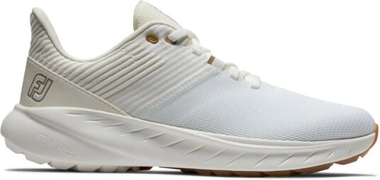 Footjoy Flex Golfsko Dame Hvit/beige 40.5