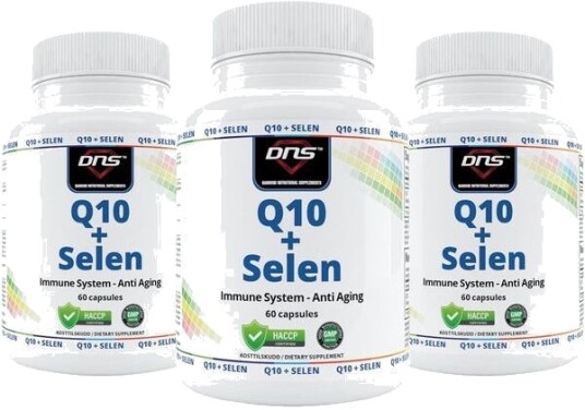 DNS 3 Pack Q10 + Selen 3 X 60 Kapsler