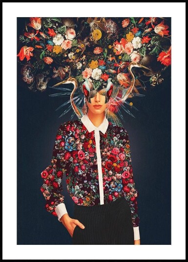 Your Head Was Full of Colours That Had No Names Plakat / 30x40cm