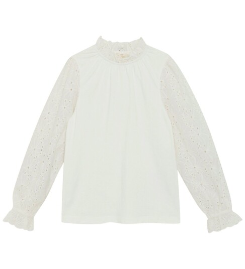Creamie T-Shirt Ls White 122 Creamie T-Shirt Ls White 122