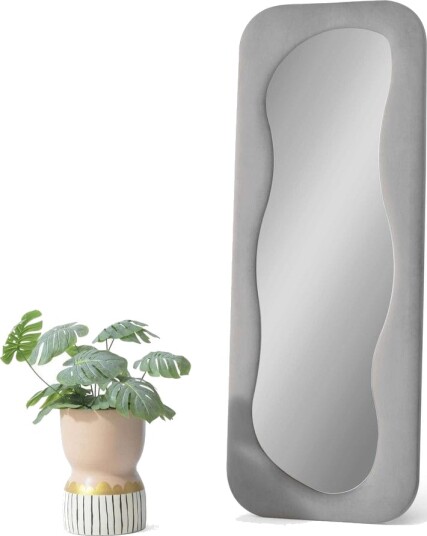 Taharoa Gulvspeil 65 x 170 cm   Taupe