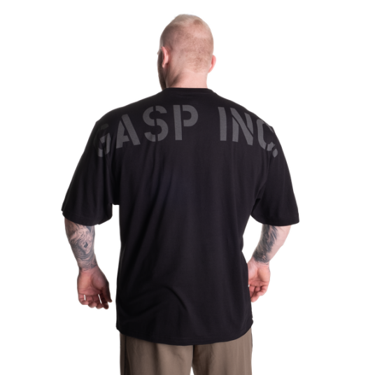 Gasp Division Iron Tee Black / S