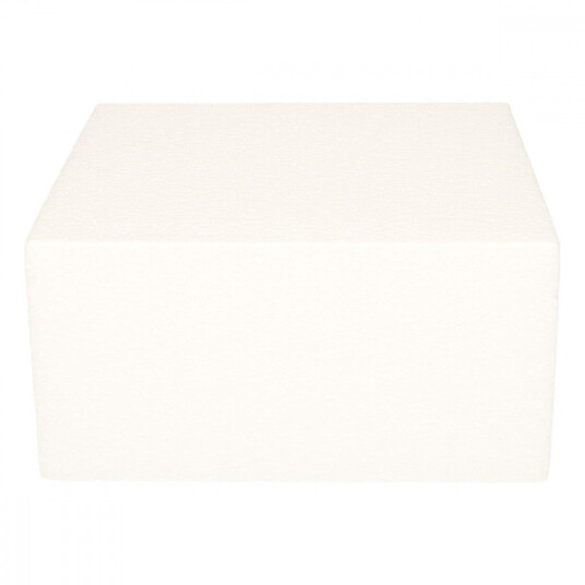 Kake Dummy Firkant 10cm Høy 20x20cm Kake Dummy Firkant 10cm Høy 20x20cm