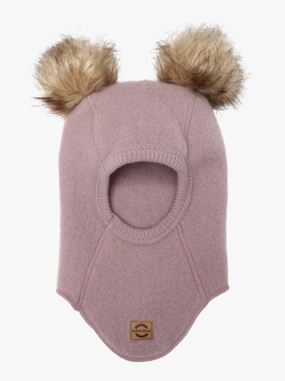 Mikk line Balaklava Merinoull med Dusker Twilight Mauve 62 68