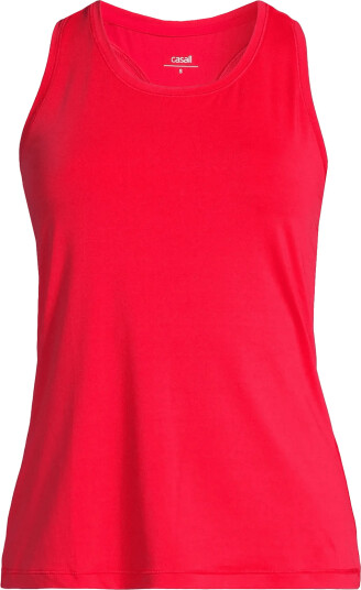 Casall Essential Racerback Tank   Red   XL