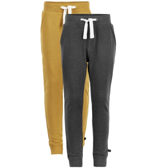 Minymo Joggebukser 2 pack Sennepsgul/Koksgrå Minymo 10 år (140) Joggebukse Minymo Joggebukser 2 pack Sennepsgul/Koksgrå Minymo 10 år (140) Joggebukse