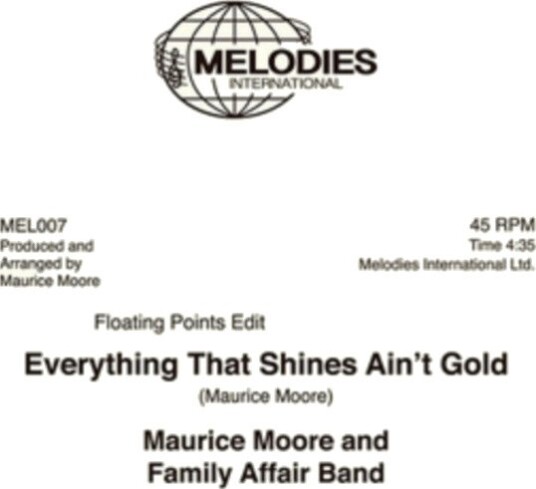 Maurice Moore And Family Affair Band Everything That Shines Aint Gold Uk Vinyl