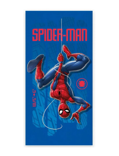 BrandMac Towel Spiderman 737 - 70X140Cm - Blue - 70X140CM BrandMac Towel Spiderman 737 - 70X140Cm - Blue - 70X140CM