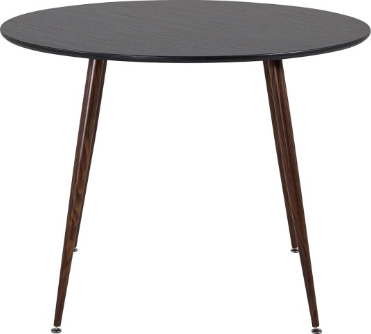 Plaza Spisebord Rundt - Svart/Brun Plaza Spisebord Rundt - Svart/Brun