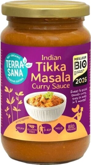 TerraSana indian tikka masala curry sauce 350 g