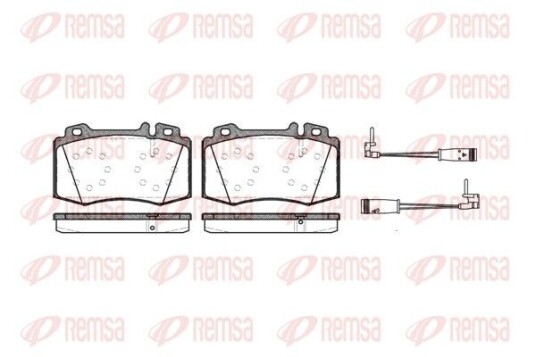 Bremseklosser REMSA 0769.02 Bremseklosser REMSA 0769.02