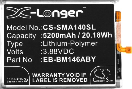 Batteri til Samsung Galaxy M14 etc