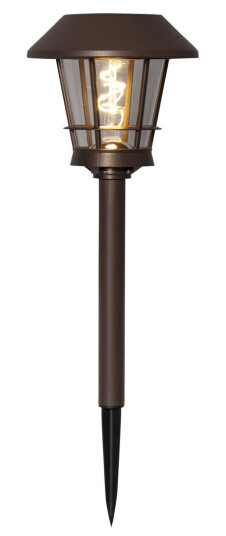 Star Trading Fergus Solar pullert Brun Høyde 35cm 1690620-01-0 1690615-01-0