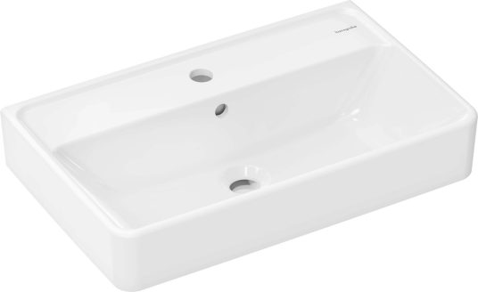 Hansgrohe Xanuia Q Vegghengt Servant 60x37 cm m/1 bl.hull m/ol Hvit m/SC