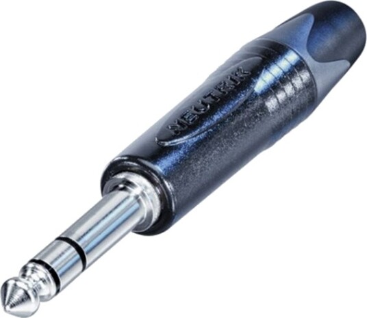 Neutrik Np3x-Bag-Con Jackplugg 6,35 Mm Plugg Rett Pol: 3 Stereo Svart 1 Stk.