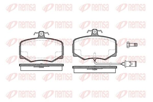 Bremseklosser REMSA 0246.02 Bremseklosser REMSA 0246.02