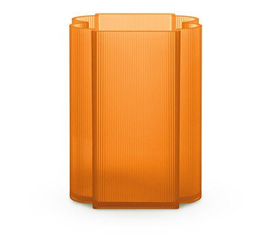 Kartell Okra Vase Low Orange Lampemesteren Kartell Okra Vase Low Orange Lampemesteren