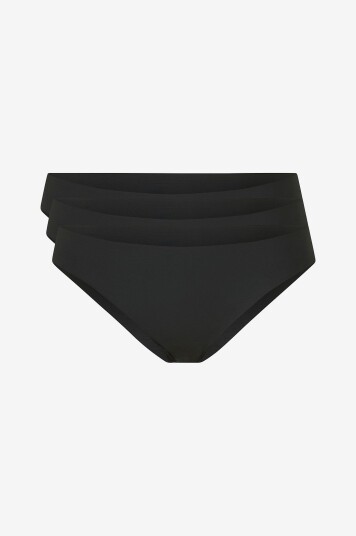 Hunkemöller Truser Invisible Brasilian 3 pakning Svart