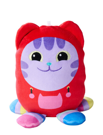 Simba Toys Gabby´s Dollhouse, Dj Catnip Squishy Plush (20 Cm) - Multi/patterned - ONE SIZE
