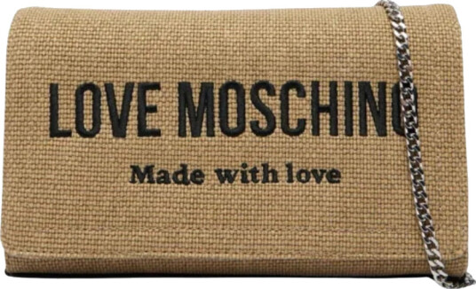 Love Moschino Dame Vesker Beige ONE SIZE, Love Moschino Dame Vesker Beige ONE SIZE,