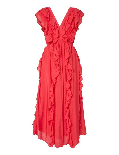 YAS Yaslinala Sl Maxi Dress S.   Show   Coral   38