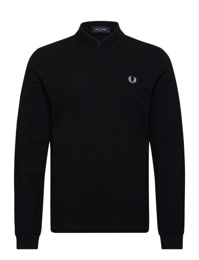 Fred Perry L/S Fred Perry Shirt - Black - S