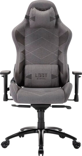 L33T Elite V4 Gamingstol Lys Grå