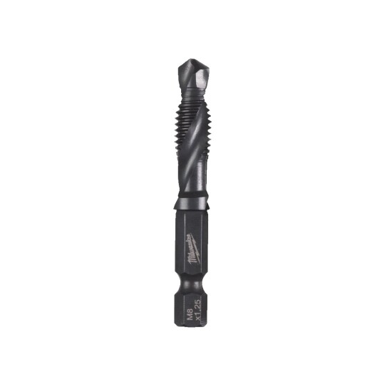 Milwaukee-Tilbehør: Kombinert Bor- Og Gjengemaskin Milwaukee Hss-G M8 57 Mm 1/4&Quot Milwaukee-Tilbehør: Kombinert Bor- Og Gjengemaskin Milwaukee Hss-G M8 57 Mm 1/4&Quot