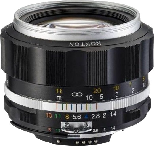 Voigtländer Nokton SL IIs 58mm f/1.4 Objektiv for Nikon F - Sølv