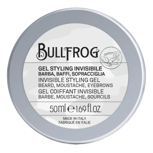 Bullfrog Invisible Styling Gel skjeggog bartevoks