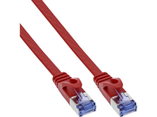 Inline 71800R 10 M Cat6a U/Ftp Stp Rj-45 Rj-45 Rød