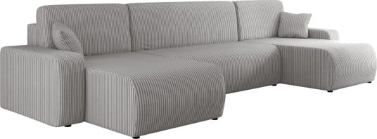 Barile Sofa Dobbeldivan 4 seter Lys grå