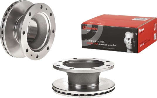 BREMBO 09.7804.60 Bremseskive