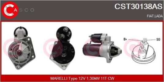 Starter CASCO CST30138AS Starter CASCO CST30138AS