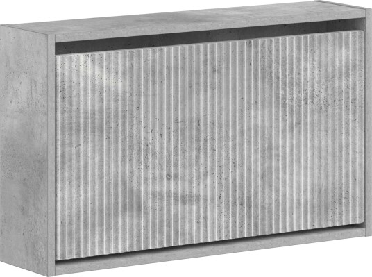 vidaXL Vegghengt skoskap ARNHEM 71 x 17 x 43 cm Konstruert tre