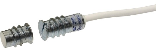Alarmtech MC 250-6 Magnetkontakt 1 Åpen Kontakt 6 M Kabel