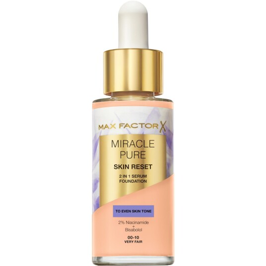 Max Factor Miracle Pure 2-in-1 Serum Foundation 10 Very Fair
