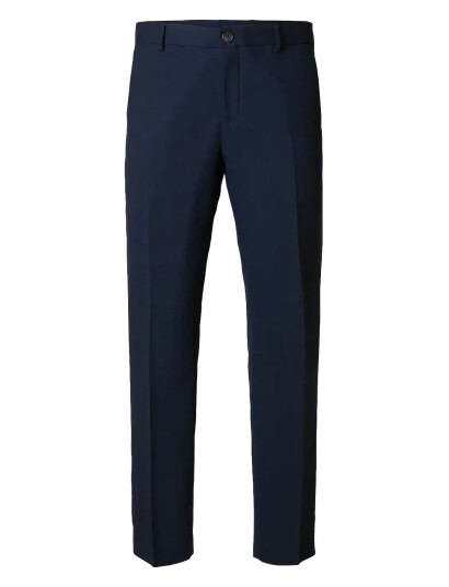 Selected Slhreg-Neil Trs - Navy - 58