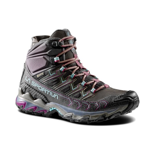 La Sportiva Ultra Raptor II Mid GTX, Dame Carbon/Iceberg 37,5 La Sportiva Ultra Raptor II Mid GTX, Dame Carbon/Iceberg 37,5