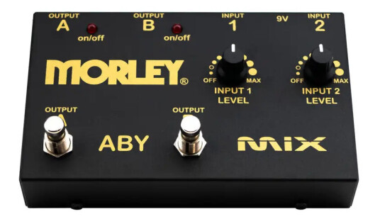 Morley Gull Series Aby Switch A/b/y Switch / Mixer Aby-Mix-G Morley Gull Series Aby Switch A/b/y Switch / Mixer Aby-Mix-G
