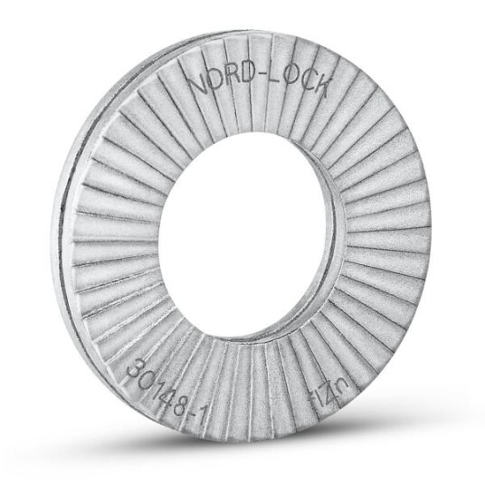Nord-Lock NL3/8SP Låseskive DI 10,3 MM ZINKFLAKE DIN 25201 10,3 x 21 x 2,5 mm 200-pakning Innfesting