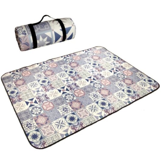 Pikniktepper Boho Piknikmatte for Vanntett Foldbar Sandsikker Overdimensjonert Utendørsmatte for Fester Camping Park Reise Gressgaver Stil 2 150*150cm