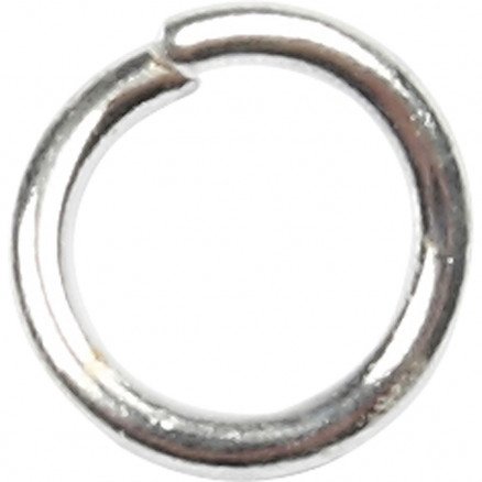 Diverse O ring tykkelse 0,7 mm innv mål 3 mm 500 stk forsølvet