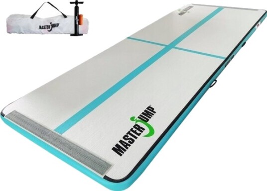 Master Airtrack Oppblåsbar Treningsmatte Master S-Pro 400 X 150 X 10 Cm Grå/Teal