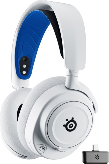 SteelSeries Arctis Nova 7P trådløst gaming headset (hvit) SteelSeries Arctis Nova 7P trådløst gaming headset (hvit)