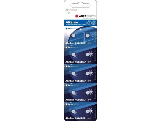 AgfaPhoto AG1/LR10 batteri 10 stk