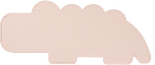 Done by Deer ™ Bordsett i silikon i croco-rosa
